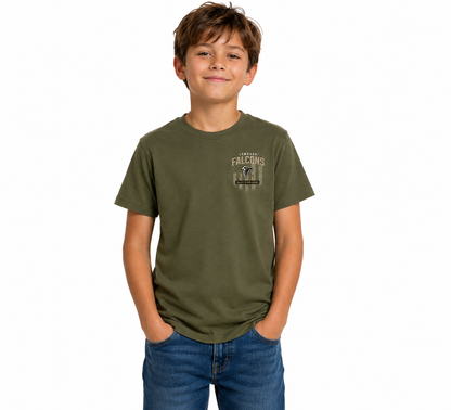 Youth Salute Wear Tee – Military Green