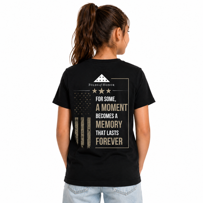 Youth Salute Wear Tee – Black