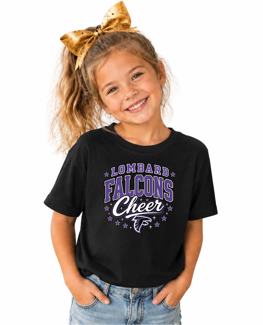Falcons Cheer 5 - YOUTH BLACK