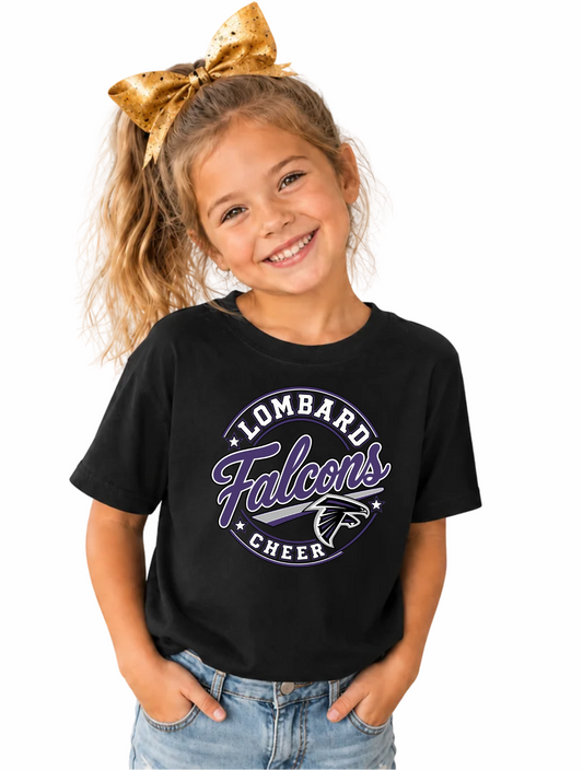 Falcons Cheer 3 - YOUTH BLACK