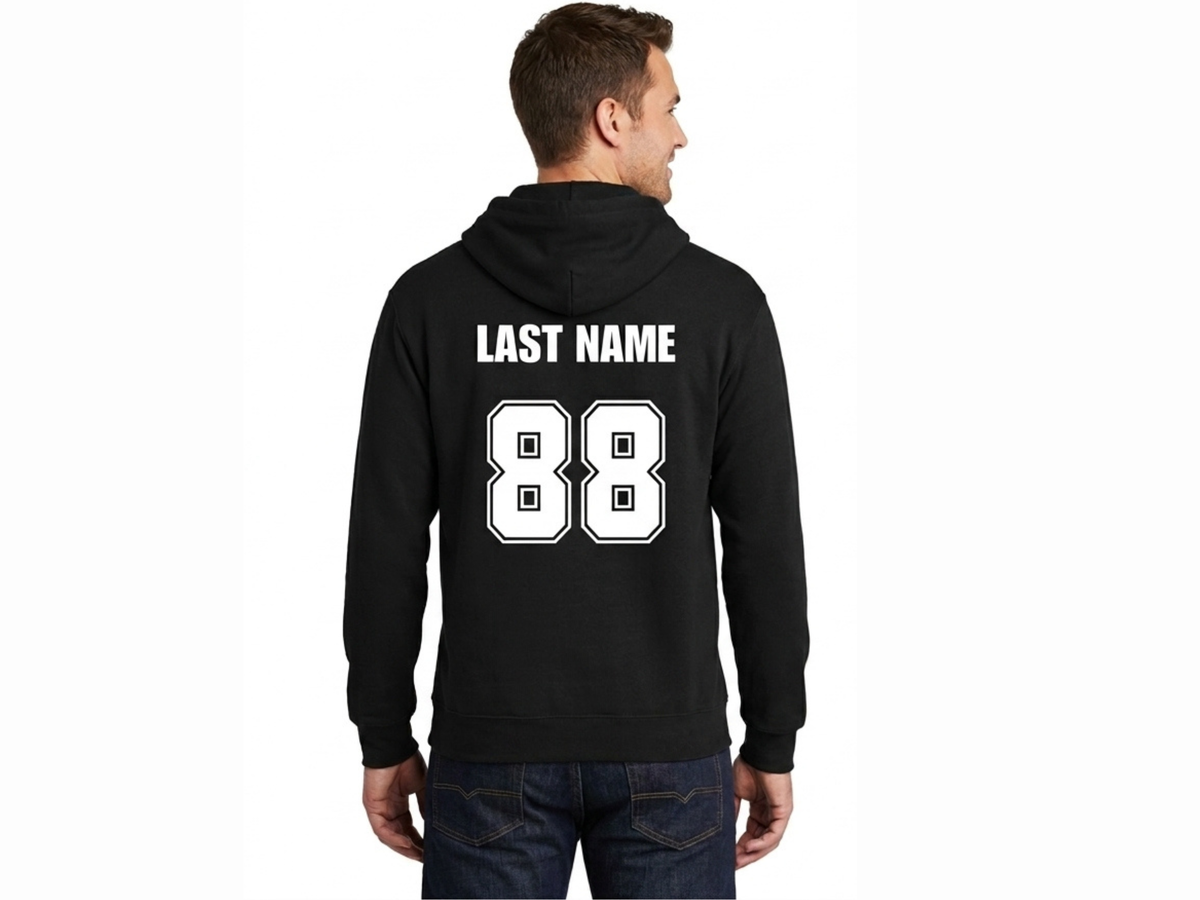 Custom Falcons Name & Number Sweatshirt ADULT