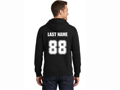 Custom Falcons Name & Number Sweatshirt ADULT