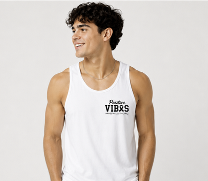 Unisex Fine Jersey Tank Top Left Chest
