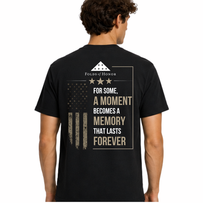 Unisex Salute Wear Tee – Black