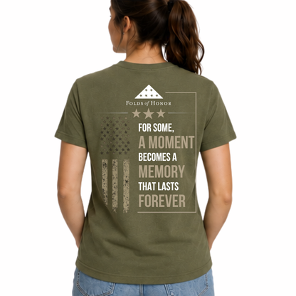 Unisex Salute Wear Tee – Military Green