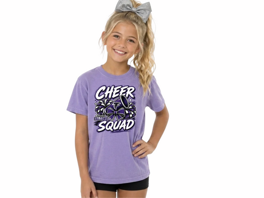 Falcons Cheer 8- YOUTH LILAC
