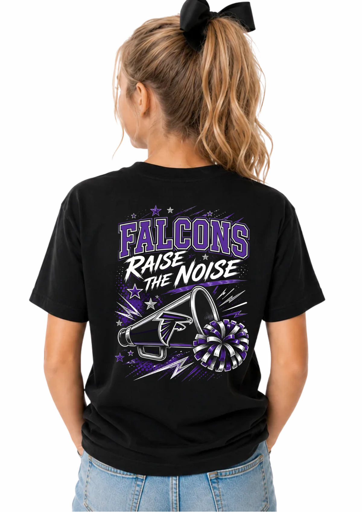 Falcons Cheer 1 - YOUTH BLACK
